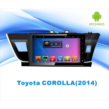 Système Android Car DVD Navigation GPS pour Corolla 10,1 pouces avec Bluetooth / WiFi / TV / MP4 / USB